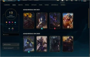 CONTA SMURF LOL – PLATINA I 65% WIN RATE - League of Legends