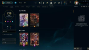 138 skins full acesso - League of Legends LOL