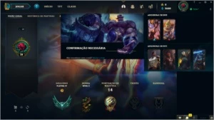 ⭐BR⭐S12⭐CONTA PLAT4⭐2K EA⭐27CHAMPS⭐EMAIL NÃO VERIFICADO⭐ - League of Legends LOL