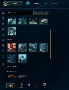 Conta smurf PLAT 4 28W/6L 82% wr - League of Legends LOL