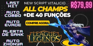 Script League Of Legends 2023 - A Mais Completo Do Mercado!! LOL
