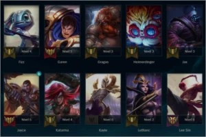 Vendo conta lvl 30 c/ 46 campeoes e 9 skins - League of Legends LOL
