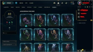 Conta de League Of Legends D3 LOL