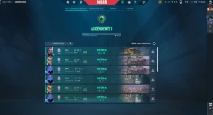 Conta smurf de Valorant asc1, N tem Email vericado, mmr alto