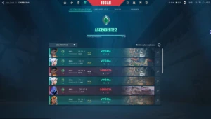 Conta smurf de Valorant ascendente 2 94pontos, FULL ACESSO.