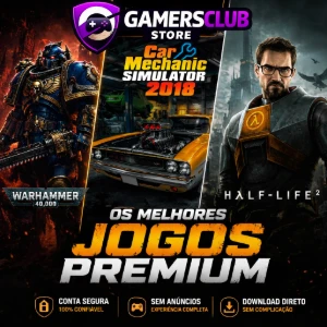 🔥CONTA STEAM RECHEADA – DIVERSOS JOGOS ORIGINAIS🔥