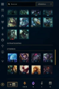 Conta League of Legends Full Acesso - 46 Champs e 17 Skins LOL