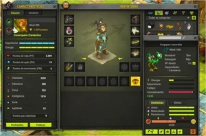 CRA 200 DE INT COM SCROL (INT,STR E VIT)  SPIRITIA - Dofus