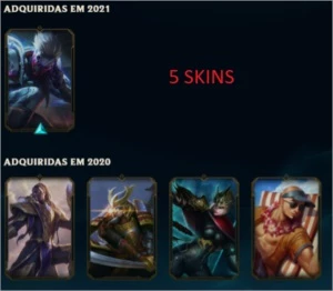 Conta Smurf Ouro 2 - League of Legends LOL