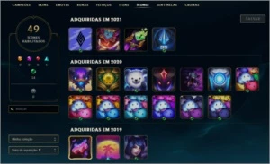 Conta Smurf Ouro 2 - League of Legends LOL