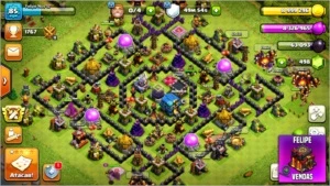 Centro de Vila 12!!!⁴ - Clash of Clans