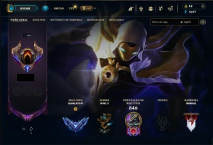 Conta Diamante ( Ex Mestre ), ótima para fazer de main - League of Legends LOL