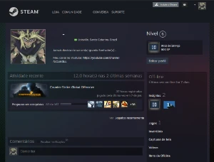 Conta CS Prime, Medalha 5 e 10 anos, Email de criação - Counter Strike