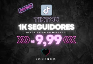 1K Seguidores Do Tiktok - Promoção - Social Media