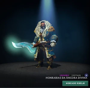 Honrarias Da Ancora Divina (Kunka) Dota 2