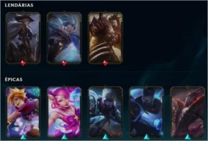 CONTA LOL 🌟 PRATA 3 🌟 22 SKINS 🌟 78 CAMPEOES - League of Legends