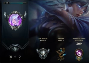 CONTA LOL 🌟 PRATA 3 🌟 22 SKINS 🌟 78 CAMPEOES - League of Legends