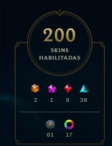 CONTA DE LOL ANTIGA, COM MTAS SKINS - League of Legends