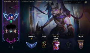 Conta LoL - Diamante 4 - Campeões + Arcane jinx + Skins - League of Legends