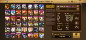 Conta - Summoners War - 2 LDs 5 estrelas - Tian Lang + Craig