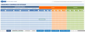 Planilha de Controle de Estoque - Outros