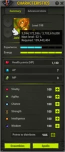 CRA ILLYZAELLE LVL 198! - Dofus