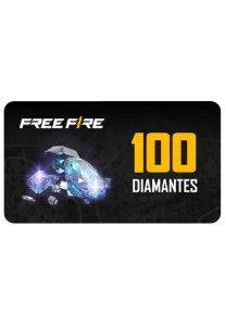 conta free fire gemada + 100 diamantes + Emote raro