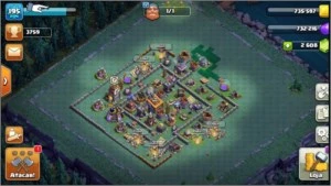 clash of clans cv11 quase full