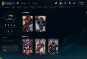 CONTA DE LOL DIAMANTE IV - League of Legends
