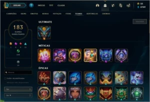 CONTA DE LOL DIAMANTE IV - League of Legends
