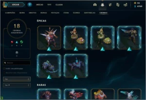 CONTA DE LOL DIAMANTE IV - League of Legends