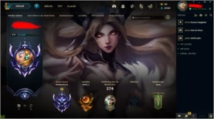CONTA DE LOL DIAMANTE IV - League of Legends