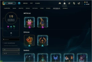 CONTA DE LOL DIAMANTE IV - League of Legends