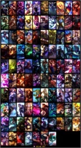 CONTA LOL VARIAS SKINS TOP - League of Legends