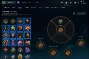 Conta lol criada em 2014 - League of Legends