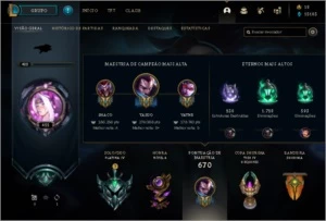 Conta lol criada em 2014 - League of Legends