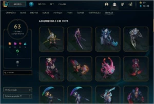 Conta lol criada em 2014 - League of Legends