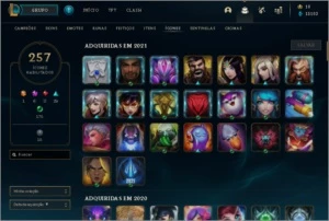 Conta lol criada em 2014 - League of Legends