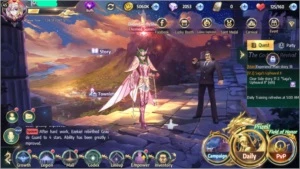 Conta Nvl 45 Server A87 - Possibilidade de crescer, barata. - Saint Seiya Awakening SSA