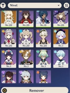 AR 15 Qiqi + Falcão com banner no garantido - Genshin Impact