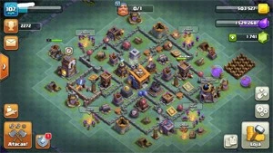 CONTA CV 10 SEMIFULL + Troca de nome grátis - Clash of Clans