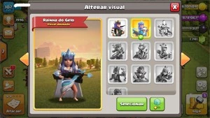 CONTA CV 10 SEMIFULL + Troca de nome grátis - Clash of Clans