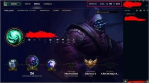 Conta League of legends ativa desde a season1 LOL