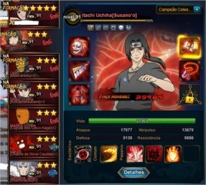 Conta naruto game a venda - Outros