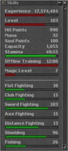 Knight Level 103 - Tibia