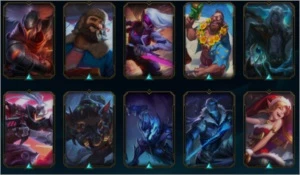 Conta platina 3, nivel 313, 67 skins! - League of Legends LOL