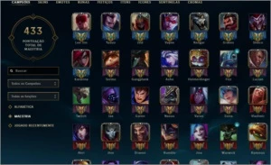 Conta platina 3, nivel 313, 67 skins! - League of Legends LOL