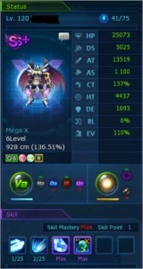 DMO Lucemon Conta com OX/AOX/UVX True Vice - Digimon Masters Online