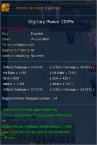 DMO Lucemon Conta com OX/AOX/UVX True Vice - Digimon Masters Online