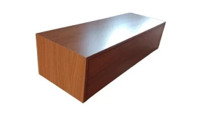 Aparador Suspenso Freijó com Gaveta 75x25x20cm - Artesanato e Personalizados